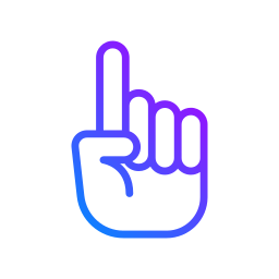 Index finger - Free hands and gestures icons