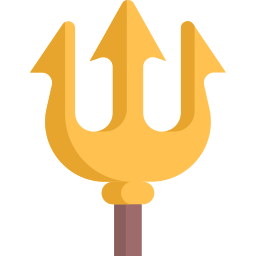 Poseidon Trident Vector Art, Icons, and Graphics for Free Download