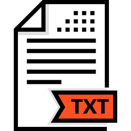 Text file - Free interface icons