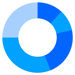 Circular chart - Free business and finance icons