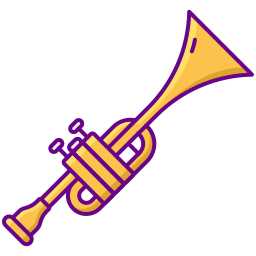 Trumpet Free Music Icons