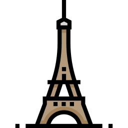 Eiffel tower - Free monuments icons