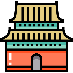 Ming dynasty tombs - Free monuments icons