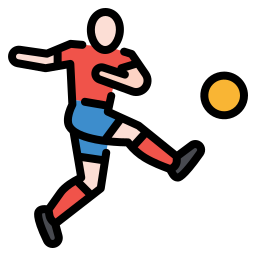 Soccer Player Free People Icons