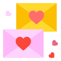 Love letter - Free communications icons