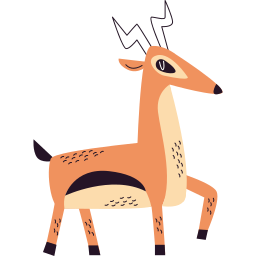 Antelope sticker