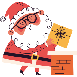 papá noel sticker