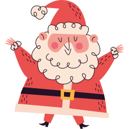 papá noel sticker