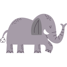 Elephant sticker