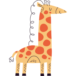 giraffe sticker