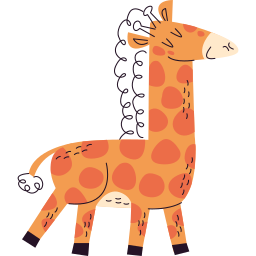 giraffe sticker