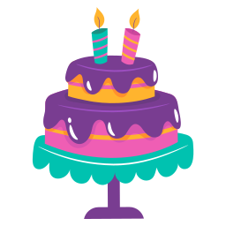 pastel de cumpleaños sticker