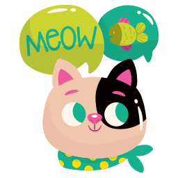 Stickers Chat – Stickers animaux gratuites