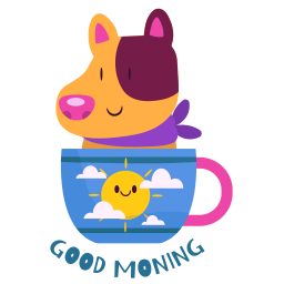 buenos dias sticker