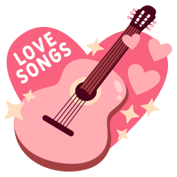 canción de amor sticker