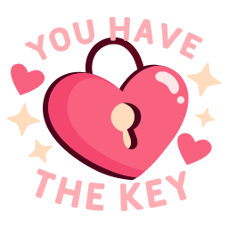 You have the key sticker