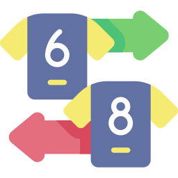 Substitution - Free arrows icons