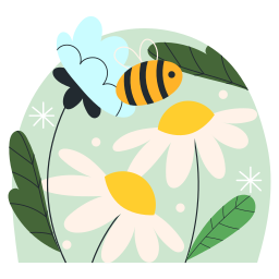 abeja sticker