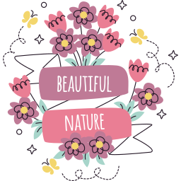 naturaleza sticker