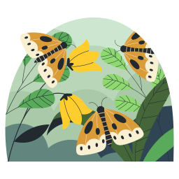 mariposas sticker