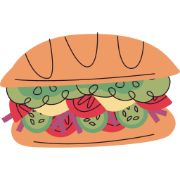 sandwich sticker