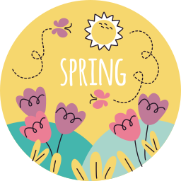 primavera sticker
