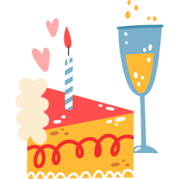 pastel de cumpleaños sticker