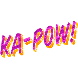 ka pow sticker