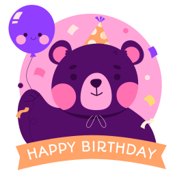 cumpleaños sticker