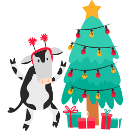 árbol de navidad sticker