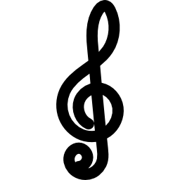 Treble clef - Free music icons