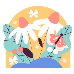 flores sticker