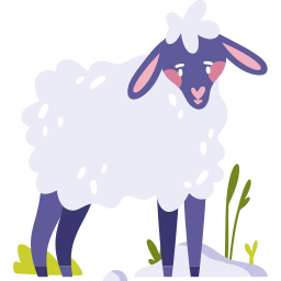 Sheep sticker