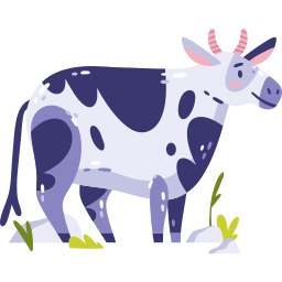 vaca sticker