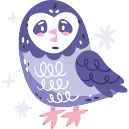 Owl sticker