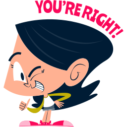 You are right Stickers - Free miscellaneous Stickers