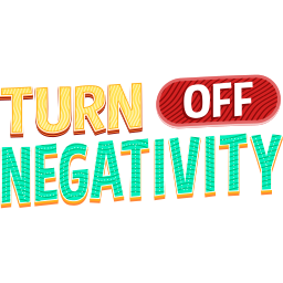 apaga la negatividad sticker