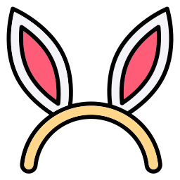 Bunny ears - Free birthday and party icons