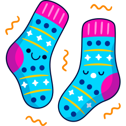 Socks Stickers - Free fashion Stickers