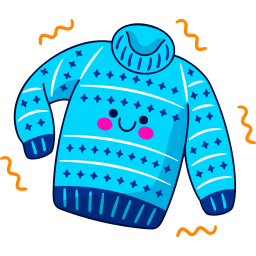 suéter sticker