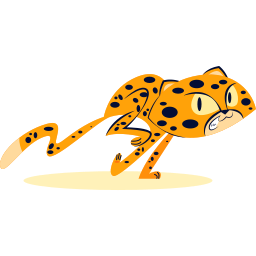 leopardo sticker