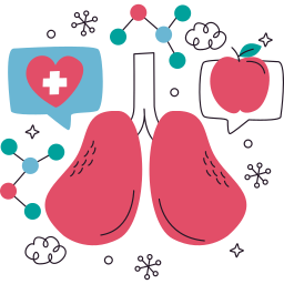 pulmones sticker