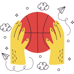 baloncesto sticker