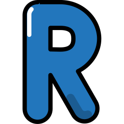 A Vcetor Illustration Letter R In Blue With Simple Human Symbol Royalty  Free SVG, Cliparts, Vectors, and Stock Illustration. Image 151630698.