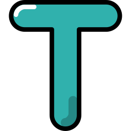 Letter t - Free shapes and symbols icons