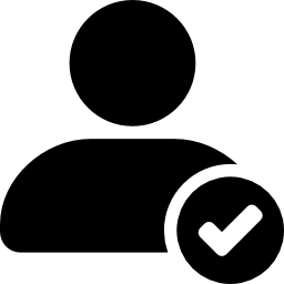 User verification interface symbol - Free interface icons