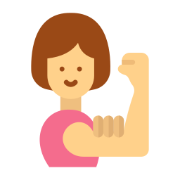 Strong woman - Free user icons