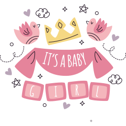 Baby Girl Stickers PNG Image, Cute Baby Girl Stickers, Baby Girl, Baby  Stickers, Baby Girl Stickers PNG Image For Free Download