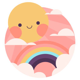 arcoíris sticker