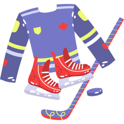 Ice hockey Stickers - Free people Stickers